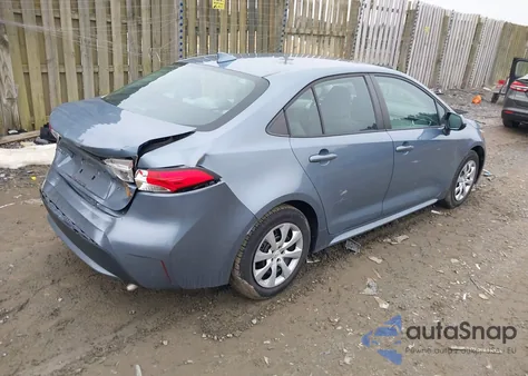 2021 Toyota Corolla Le из США, поврежденный, VIN 5YFEPMAE3MP161201